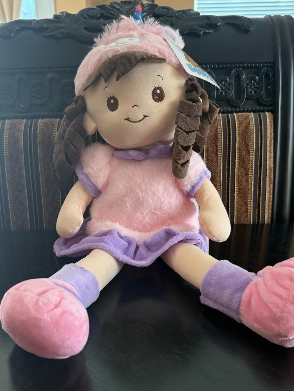 Goffa Plush Costume Girl Doll Unicorn Brand New